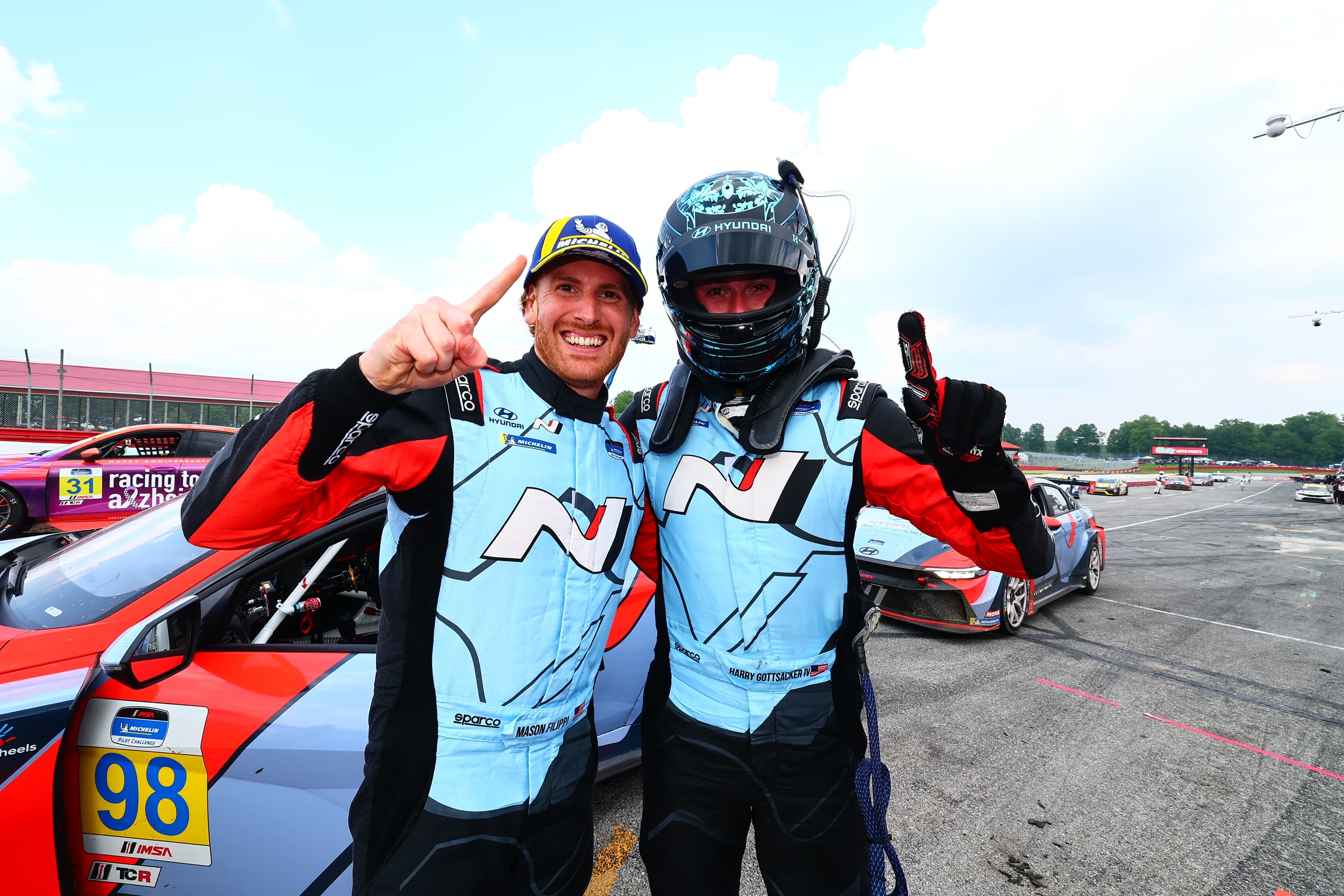 Winning at Mid Ohio